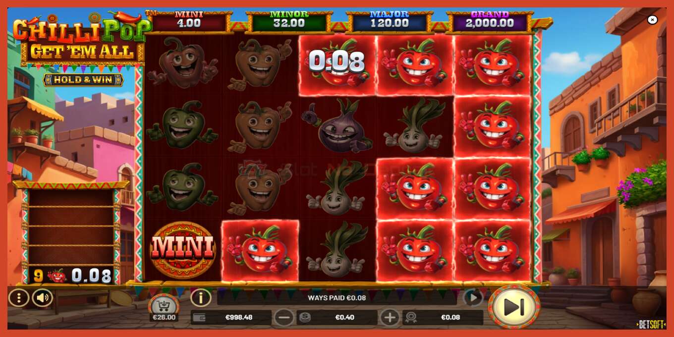 Slot screenshot: ChilliPop Get Em All bez depozita, broj - 3