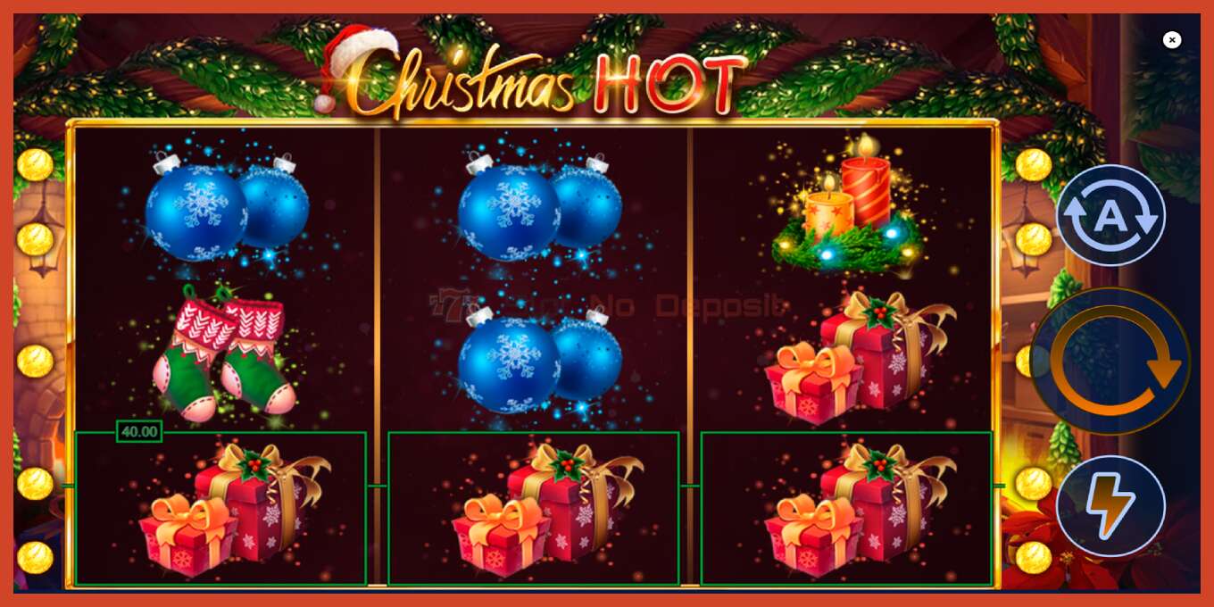 צילום מסך של חריץ: Christmas Hot ללא פיקדון, מִספָּר - 3