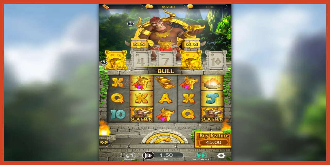 Slot screenshot: Civilization of Bull Bull no deposit, number - 1