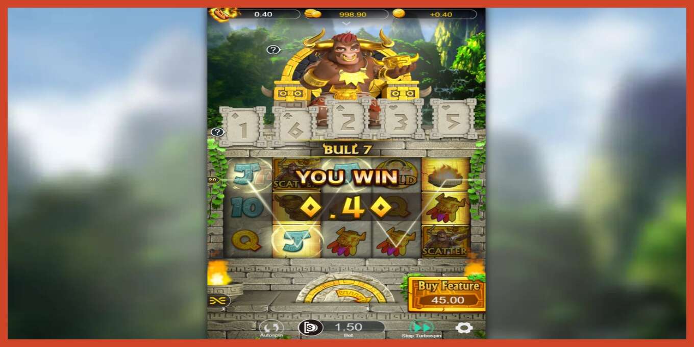 Slot screenshot: Civilization of Bull Bull no deposit, number - 2