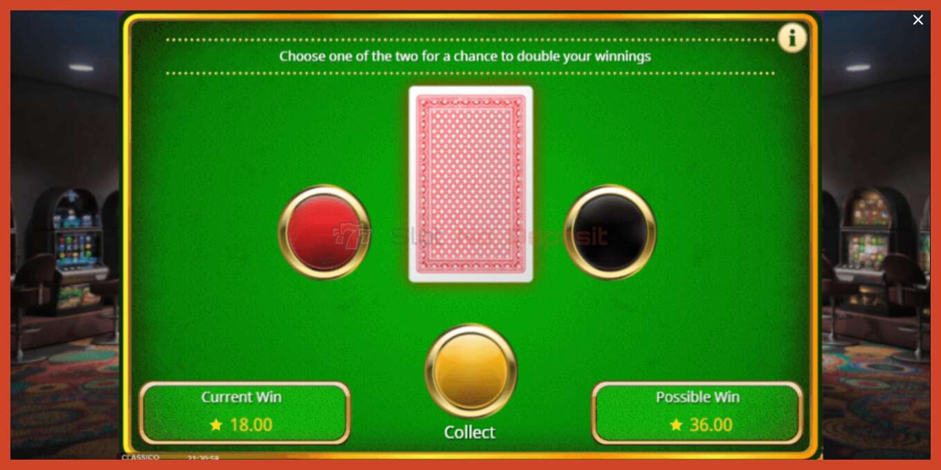 Slot screenshot: Classico no deposit, number - 3