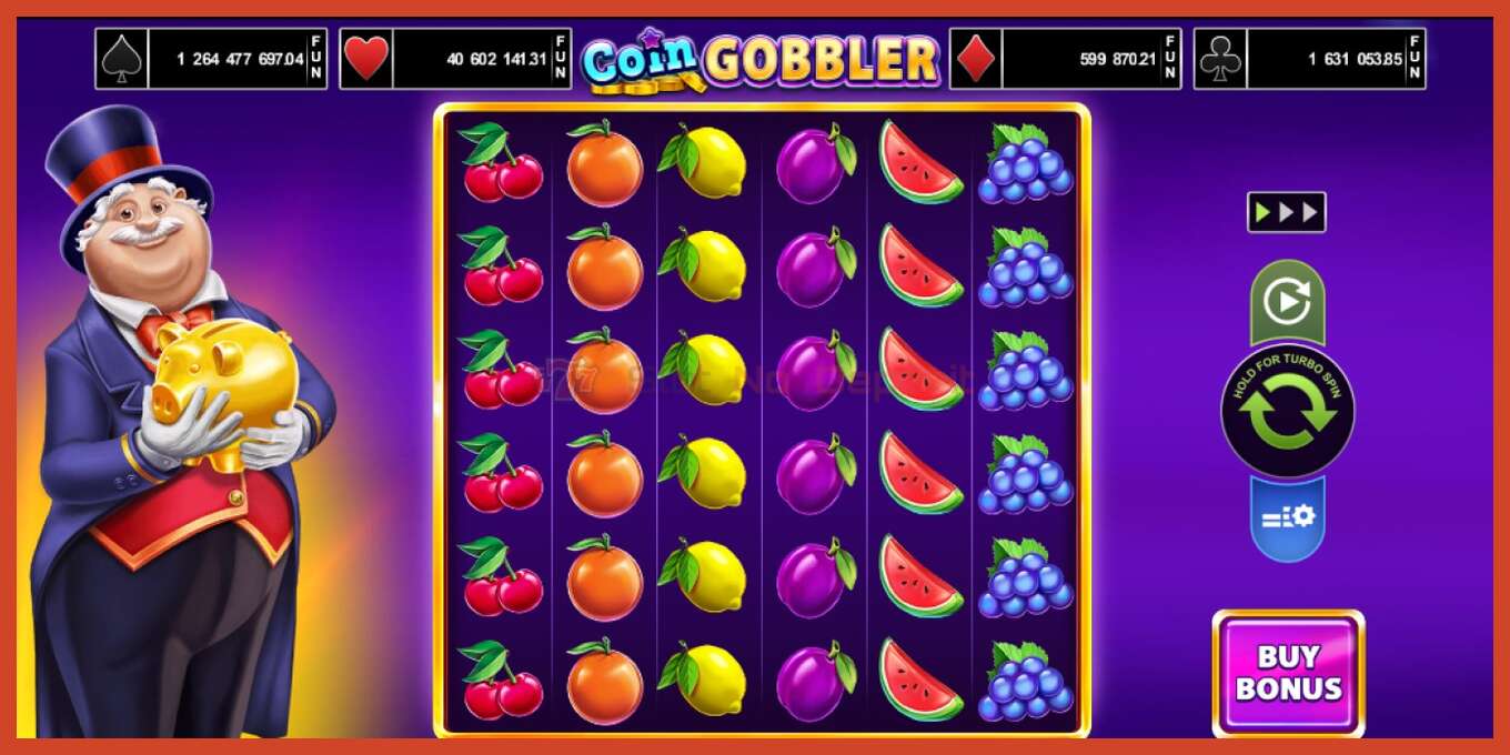 Captură de ecran pentru slot: Coin Gobbler fara depozit, număr - 1