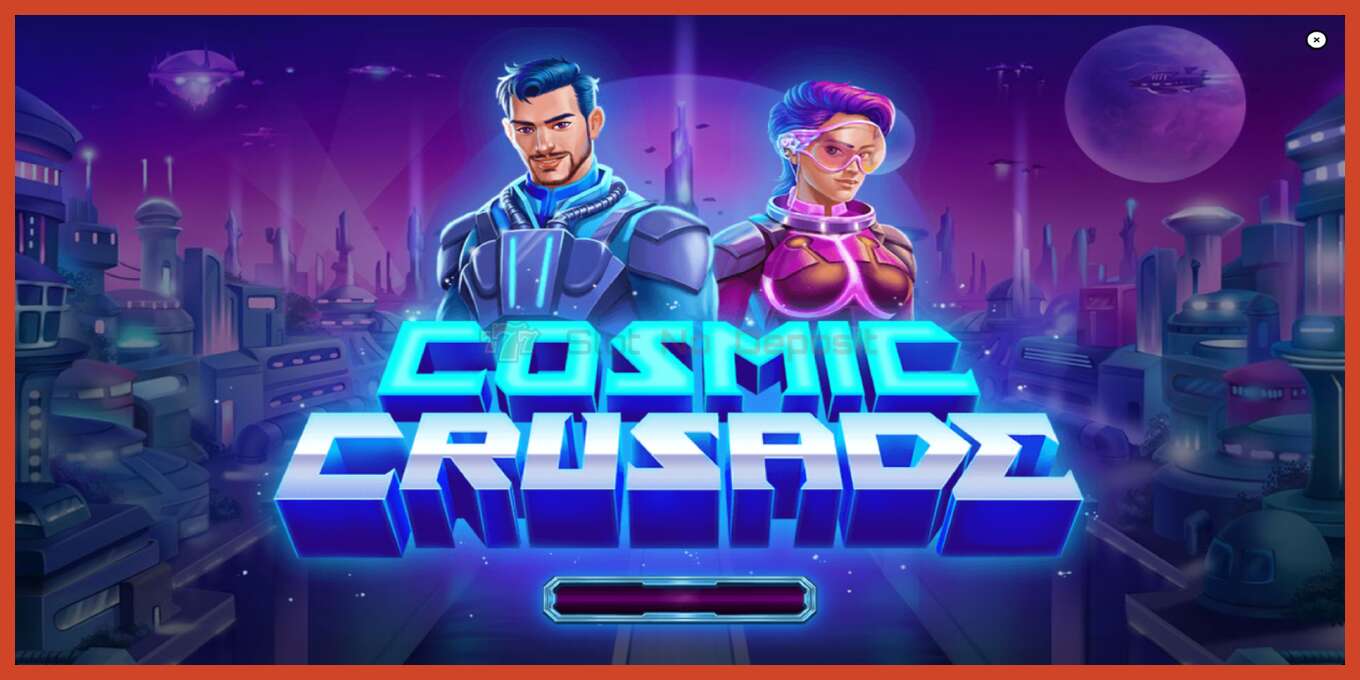 Скриншот слота: Cosmic Crusade без депозита, номер - 1