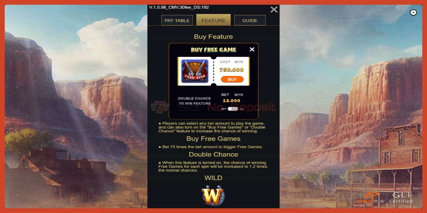 Slot screenshot: Crazy Bounty no deposit, number - 7