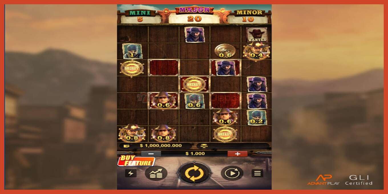 Slot screenshot: Crazy Bounty: Jackpot no deposit, number - 1