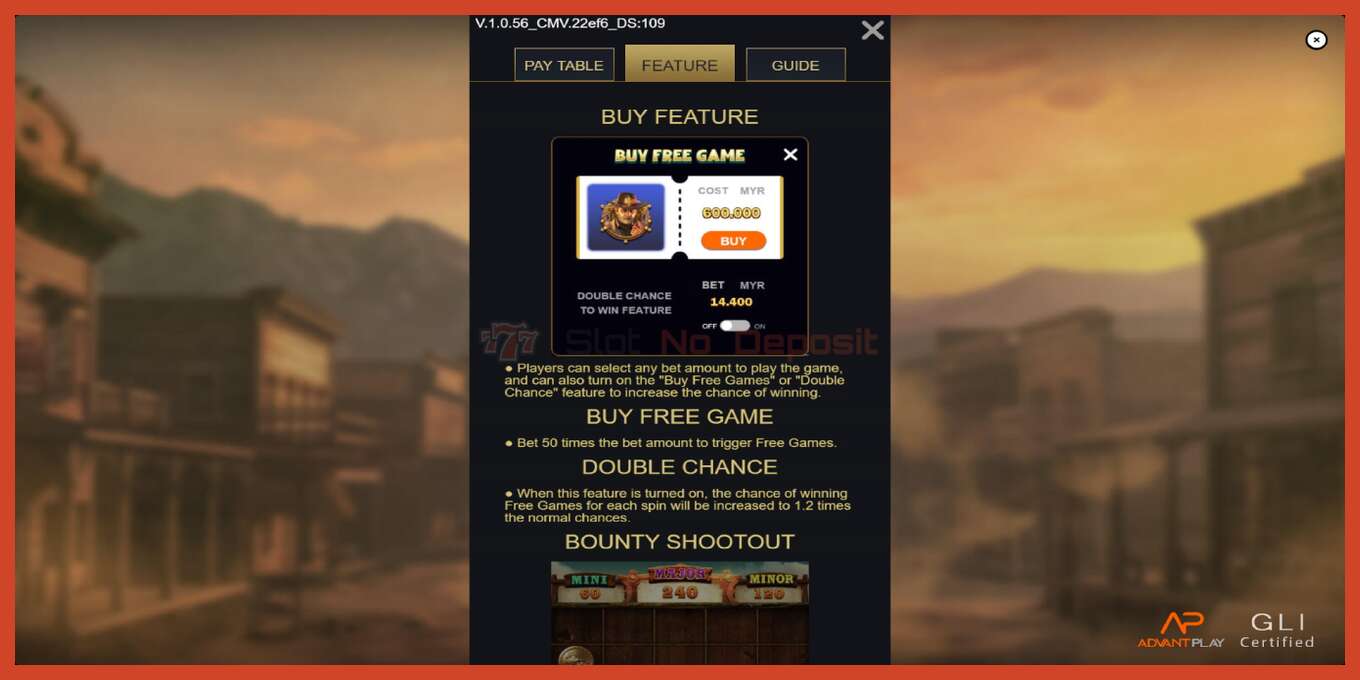 Slot screenshot: Crazy Bounty: Jackpot no deposit, number - 5