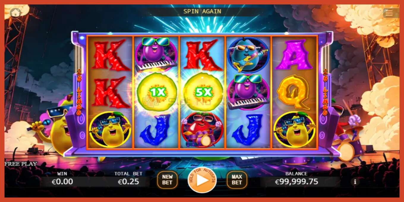 Slot screenshot: Crazy Guava Lock 2 Spin no deposit, number - 1