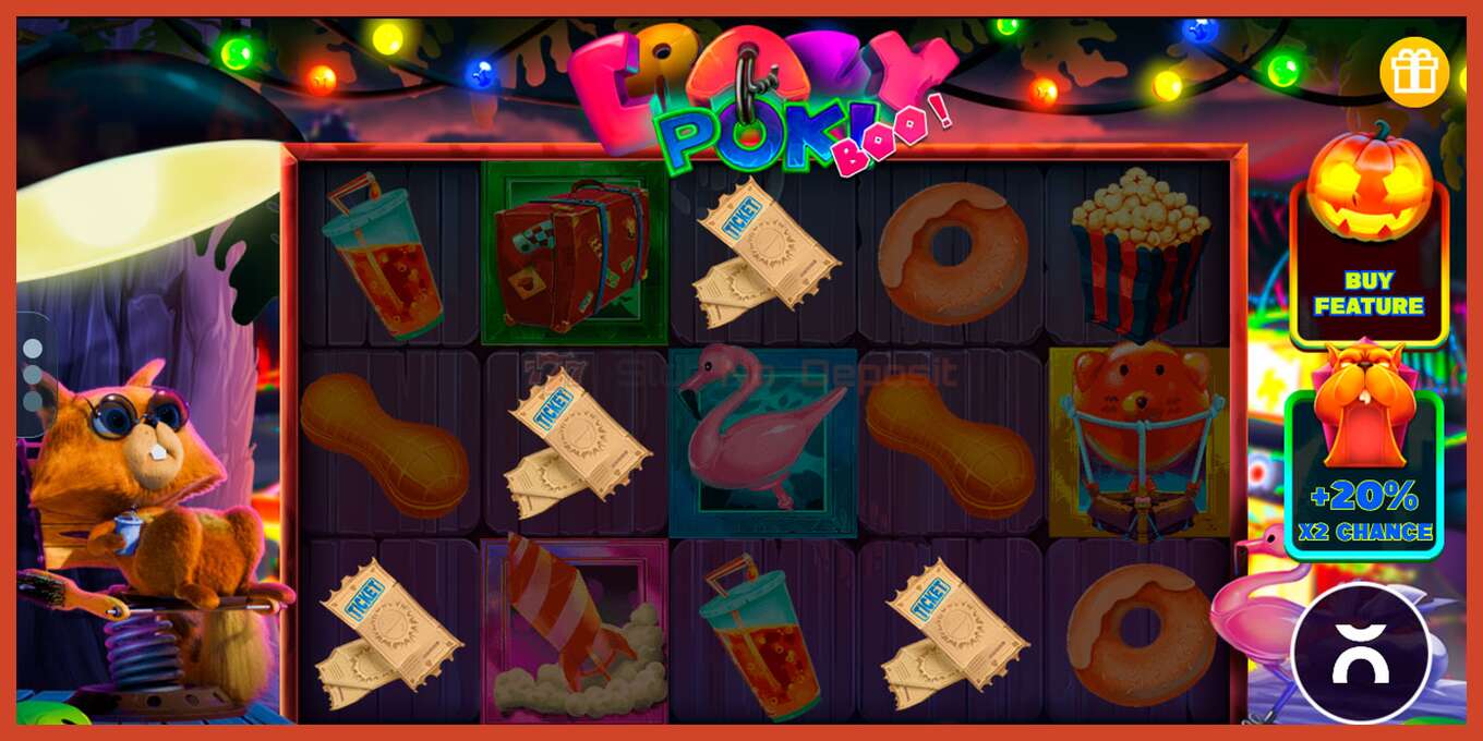 Slot screenshot: Crazy Poki Boo! no deposit, number - 2