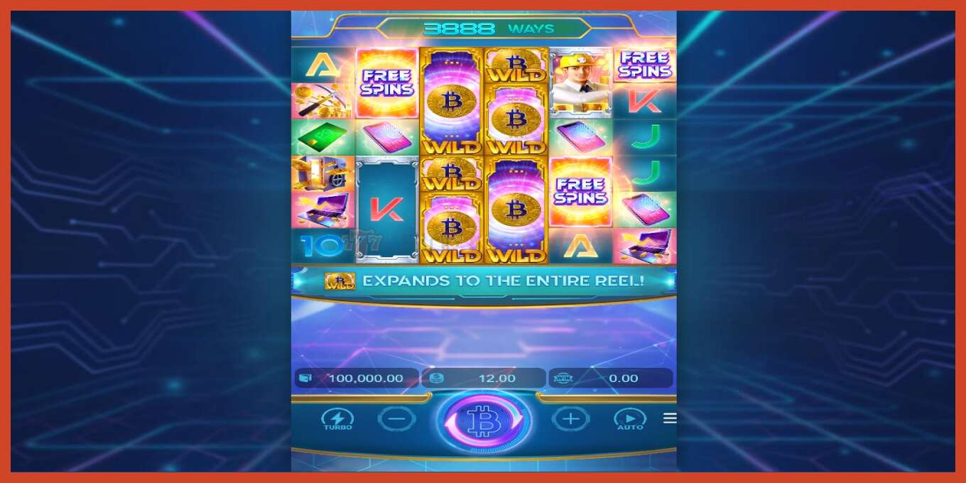 Slot скриншоту: Crypto Gold депозит жок, саны - 1