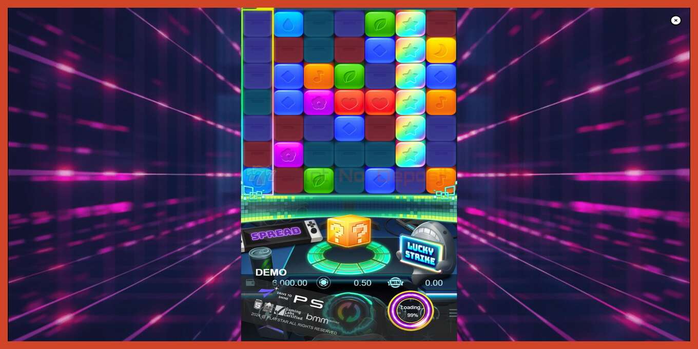 Slot screenshot: Cyber Cube no deposit, number - 1