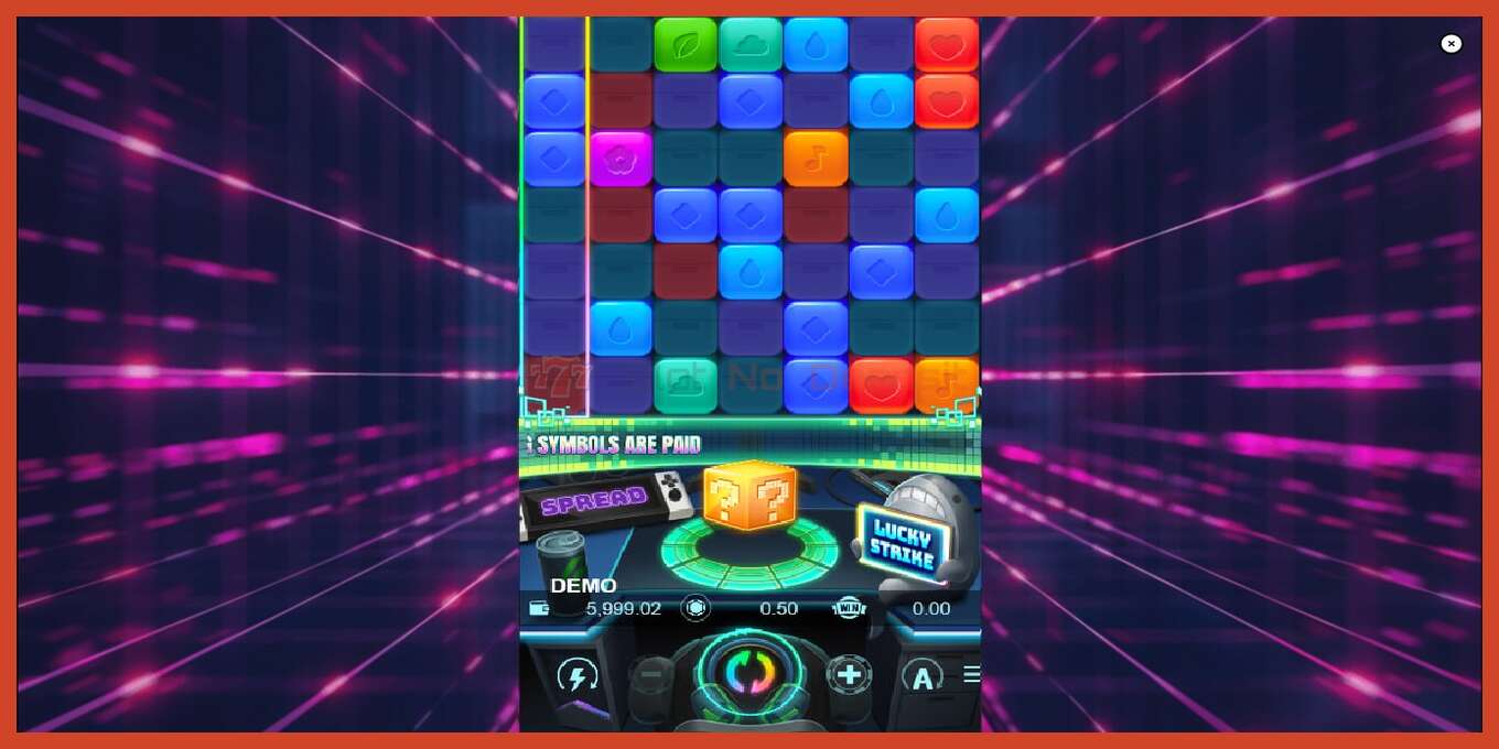 Slot screenshot: Cyber Cube no deposit, number - 4