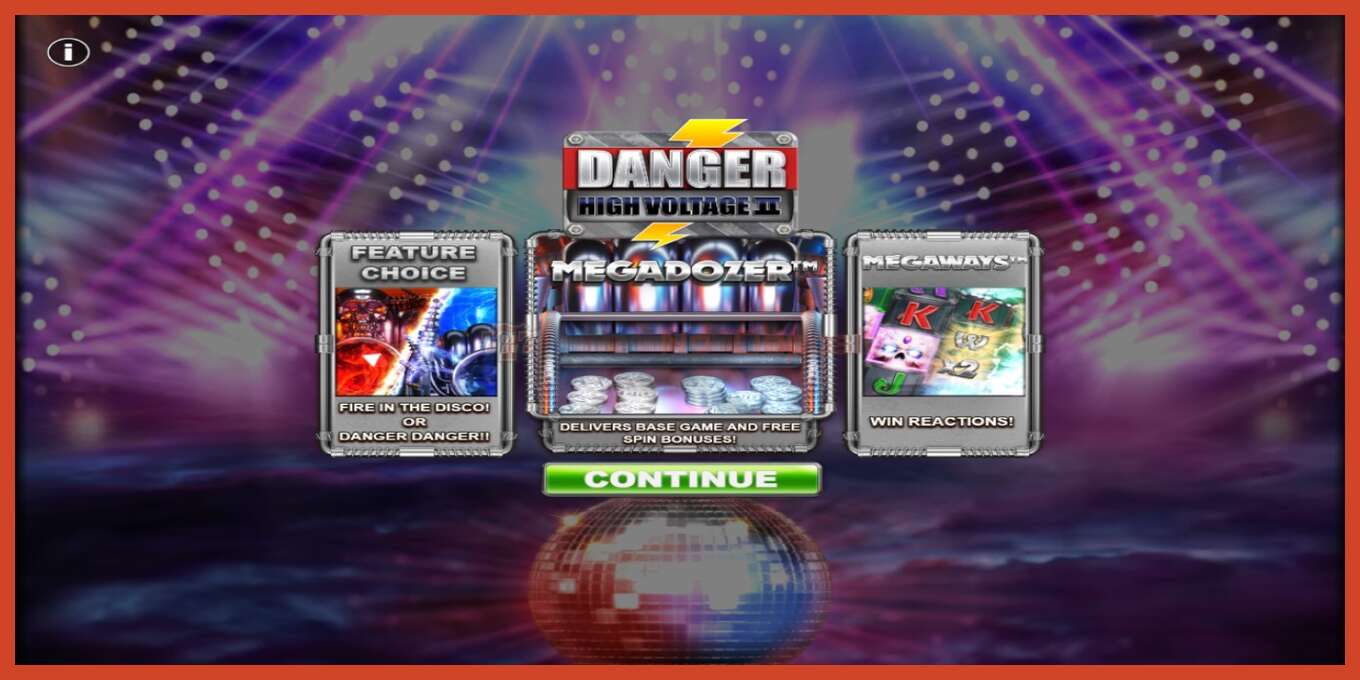 Slot screenshot: Danger High Voltage II no deposit, number - 1