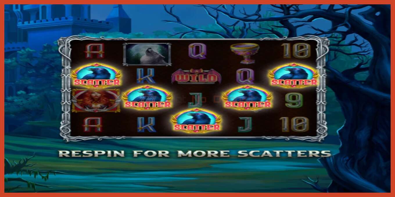 Slot screenshot: Dark Reels Pay no deposit, number - 4