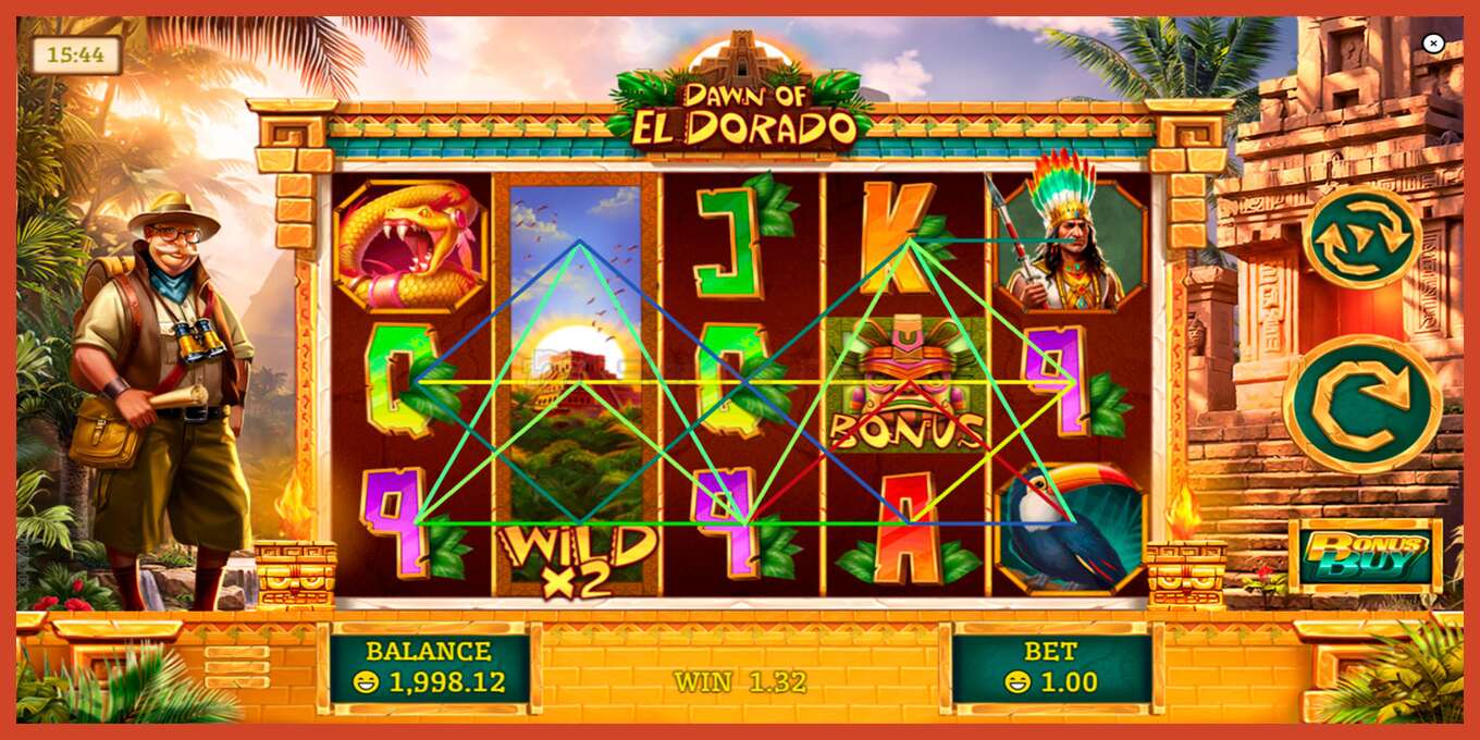 Schermafbeelding van slot: Dawn of El Dorado geen aanbetaling, nummer - 2