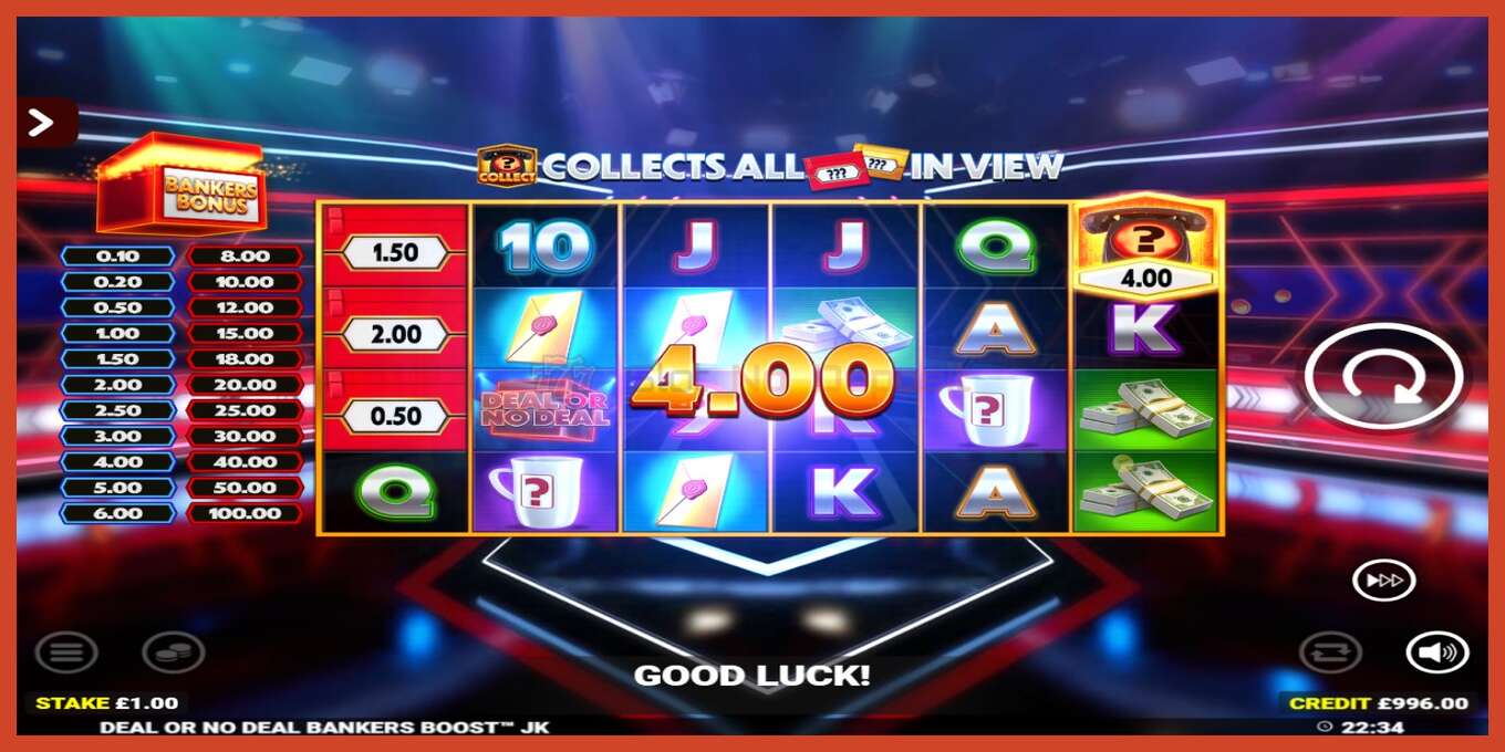 အထိုင်စခရင်ရှော့: Deal or No Deal Bankers Boost Jackpot King အပ်ငွေမရှိပါ။, နံပါတ် - 2