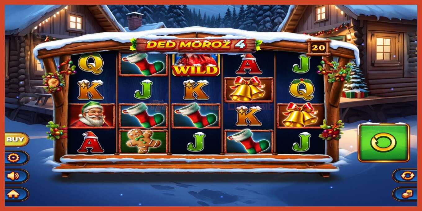 Slot screenshot: Ded Moroz 4 no deposit, number - 1