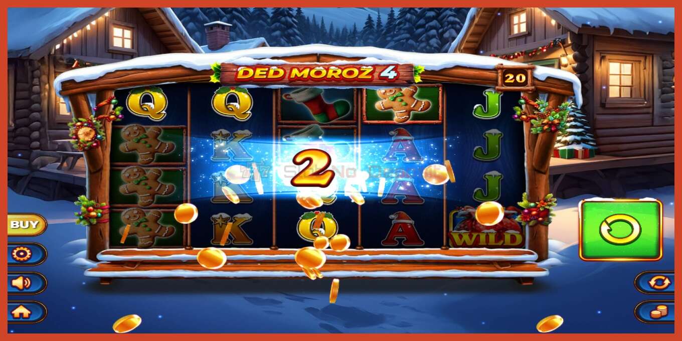 Slot screenshot: Ded Moroz 4 no deposit, number - 3