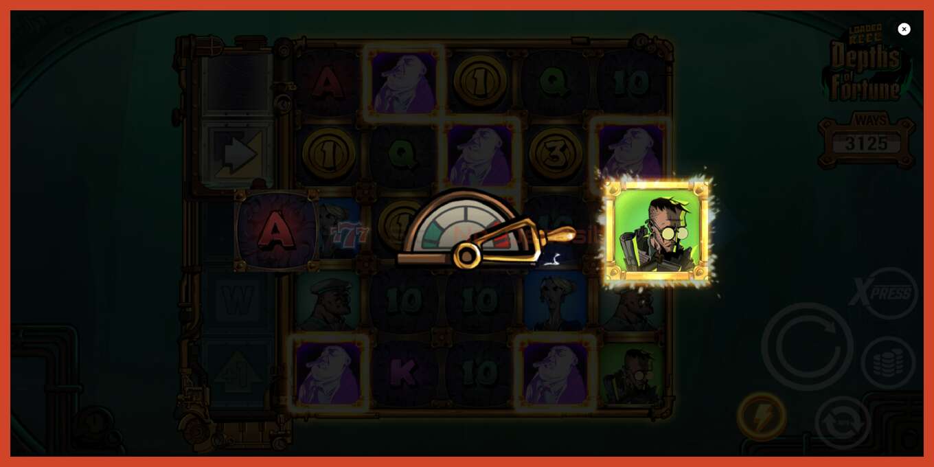 Slot screenshot: Depths of Fortune no deposit, number - 4