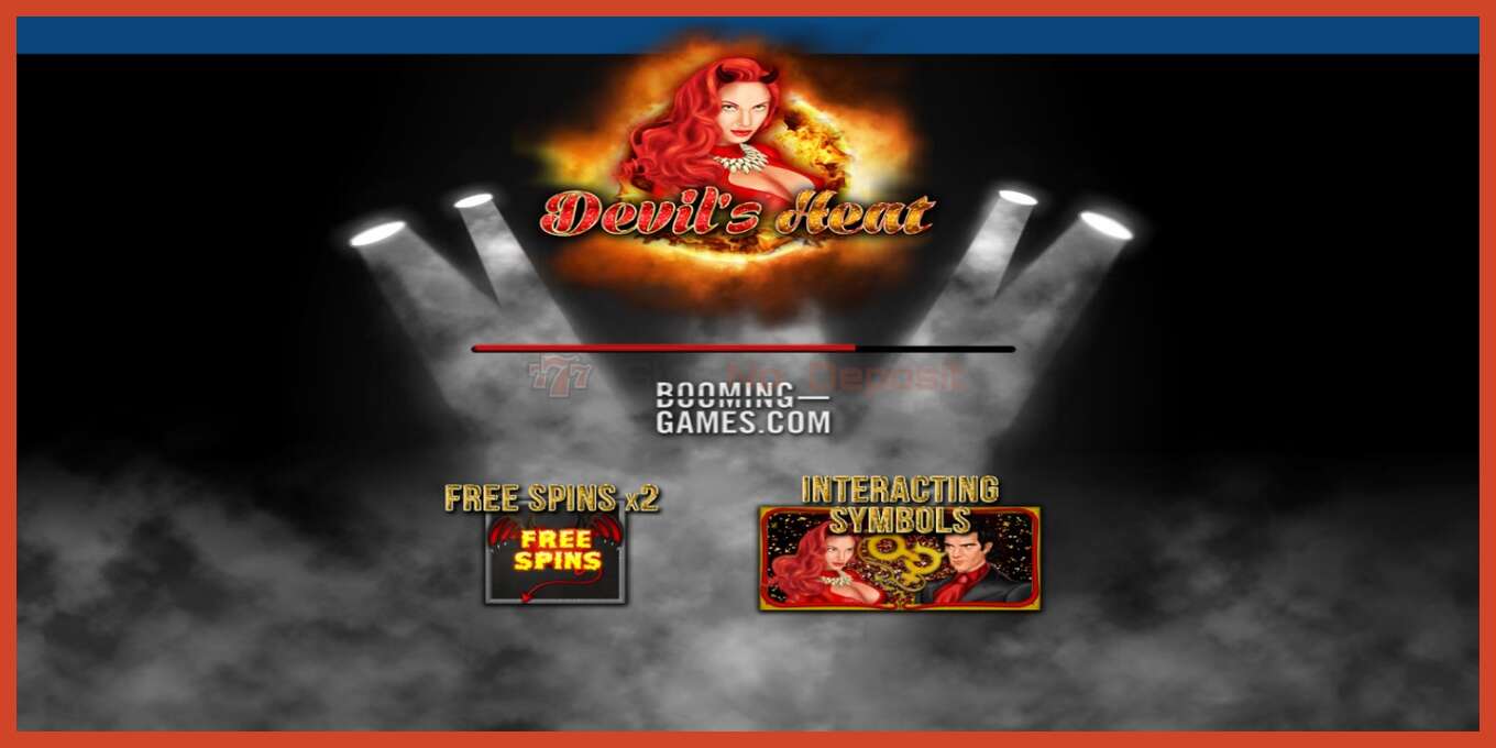 Slot screenshot: Devil’s Heat no deposit, number - 1