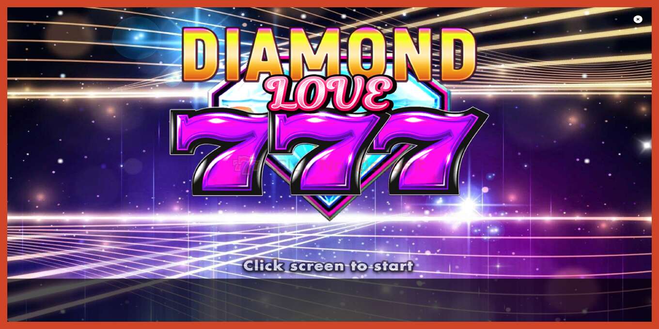 Pesa ekraanipilt: Diamond 777 Love deposiiti pole, number - 1