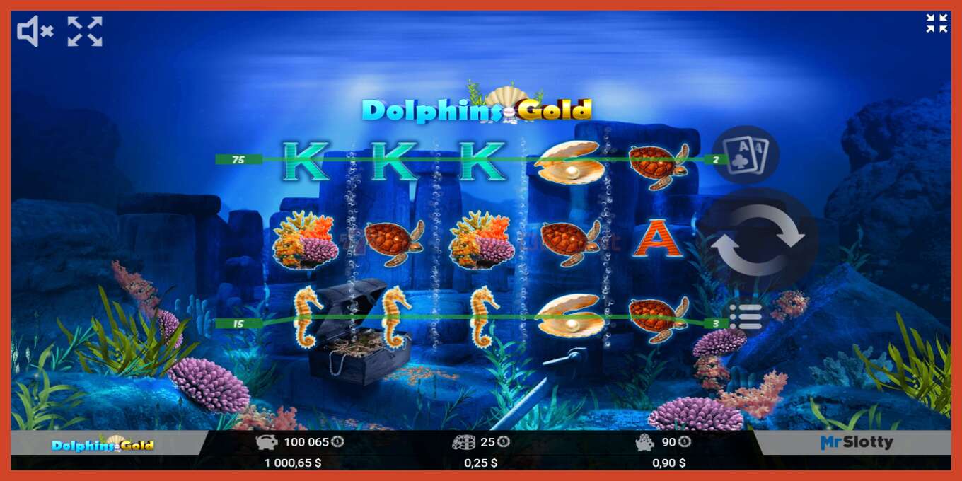 Slot skrinshoti: Dolphin Quest depozit yoq, raqam - 2