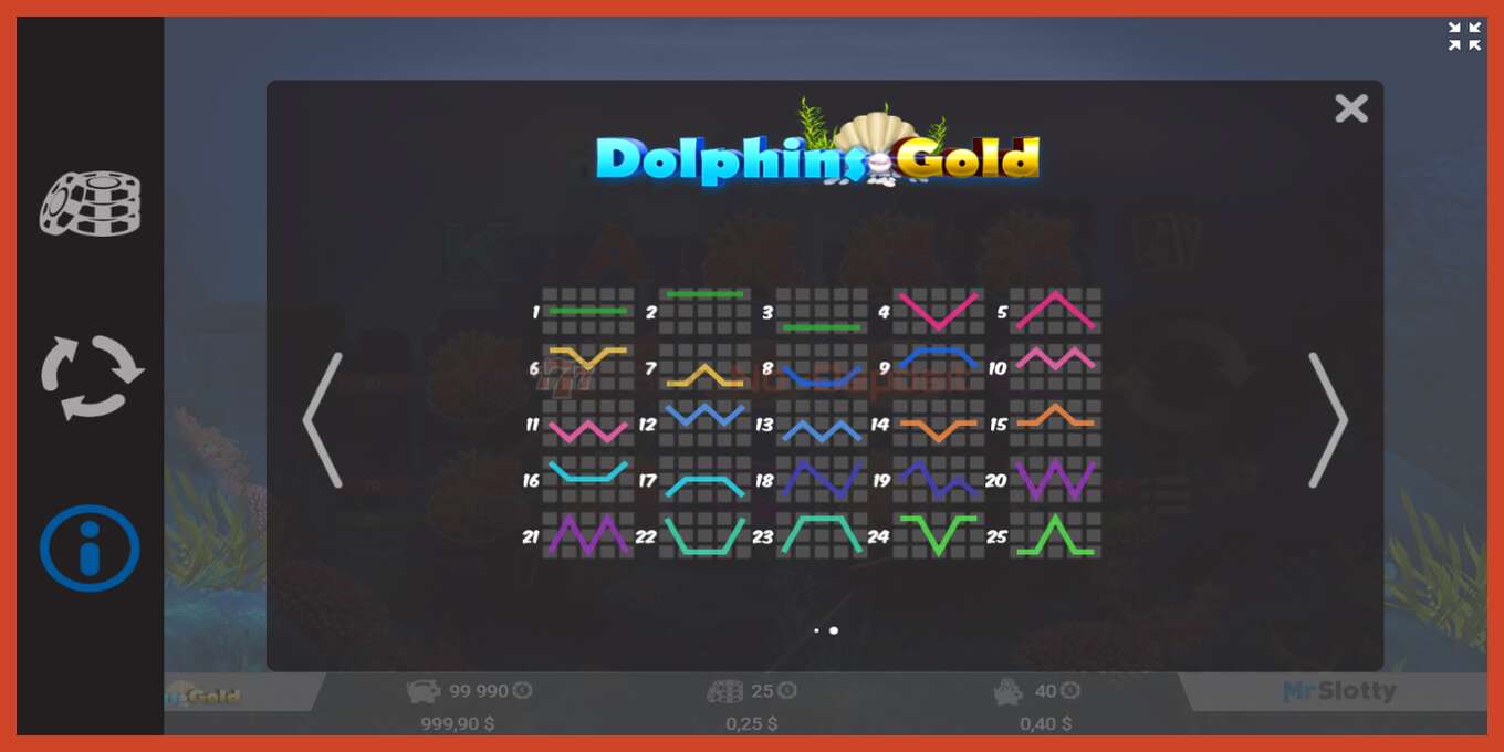 Slot screenshot: Dolphin Quest no deposit, number - 6