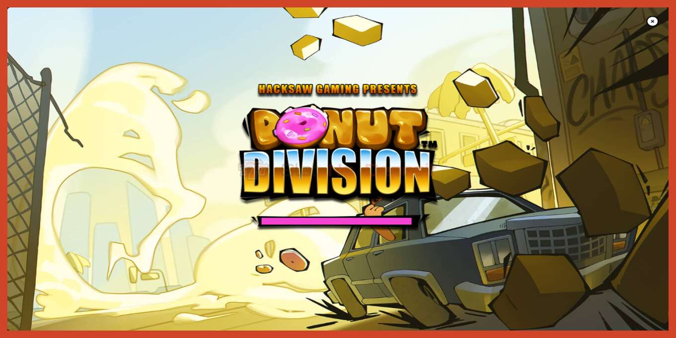 Слика од екранот на слотот: Donut Division без депозит, број - 1