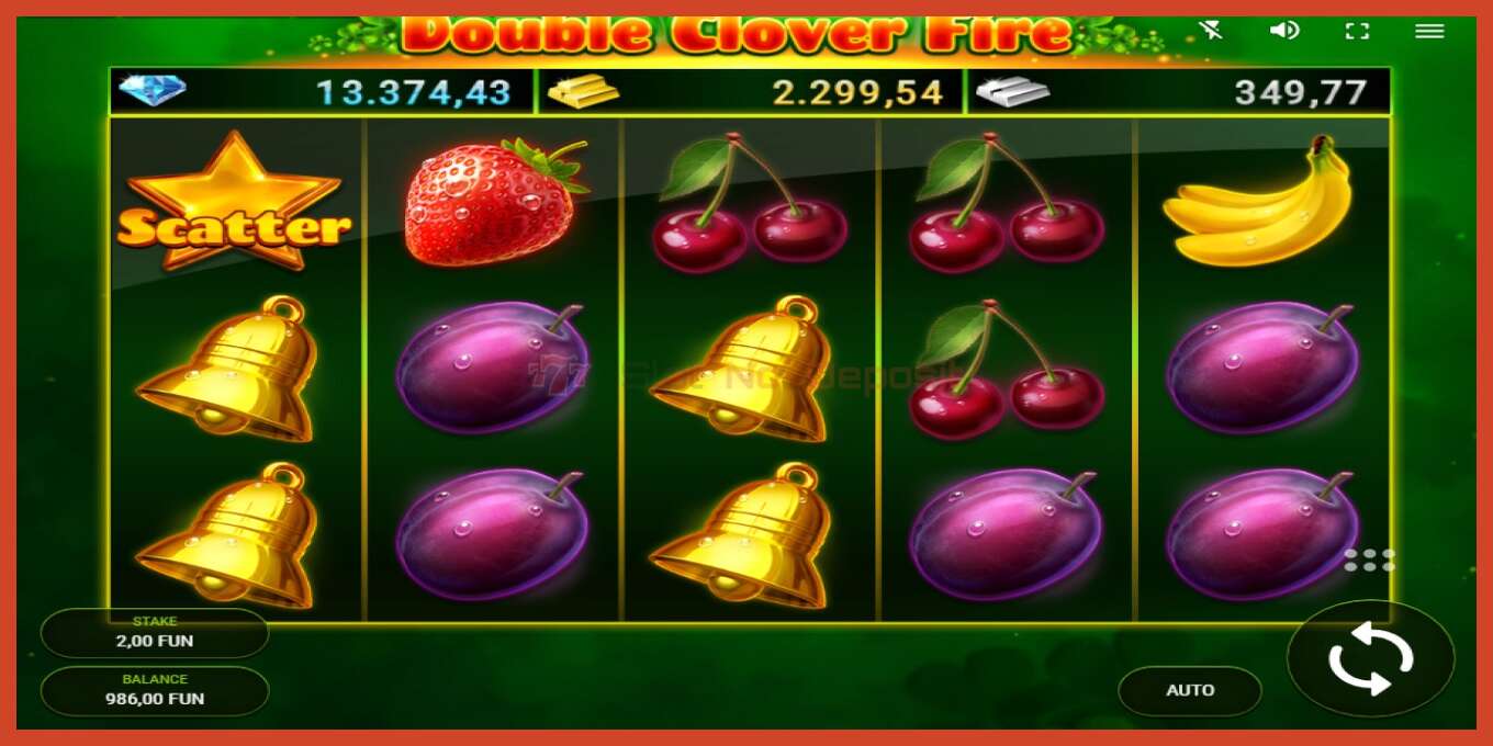 Ảnh chụp màn hình khe: Double Clover Fire không có tiền đặt cọc, con số - 2