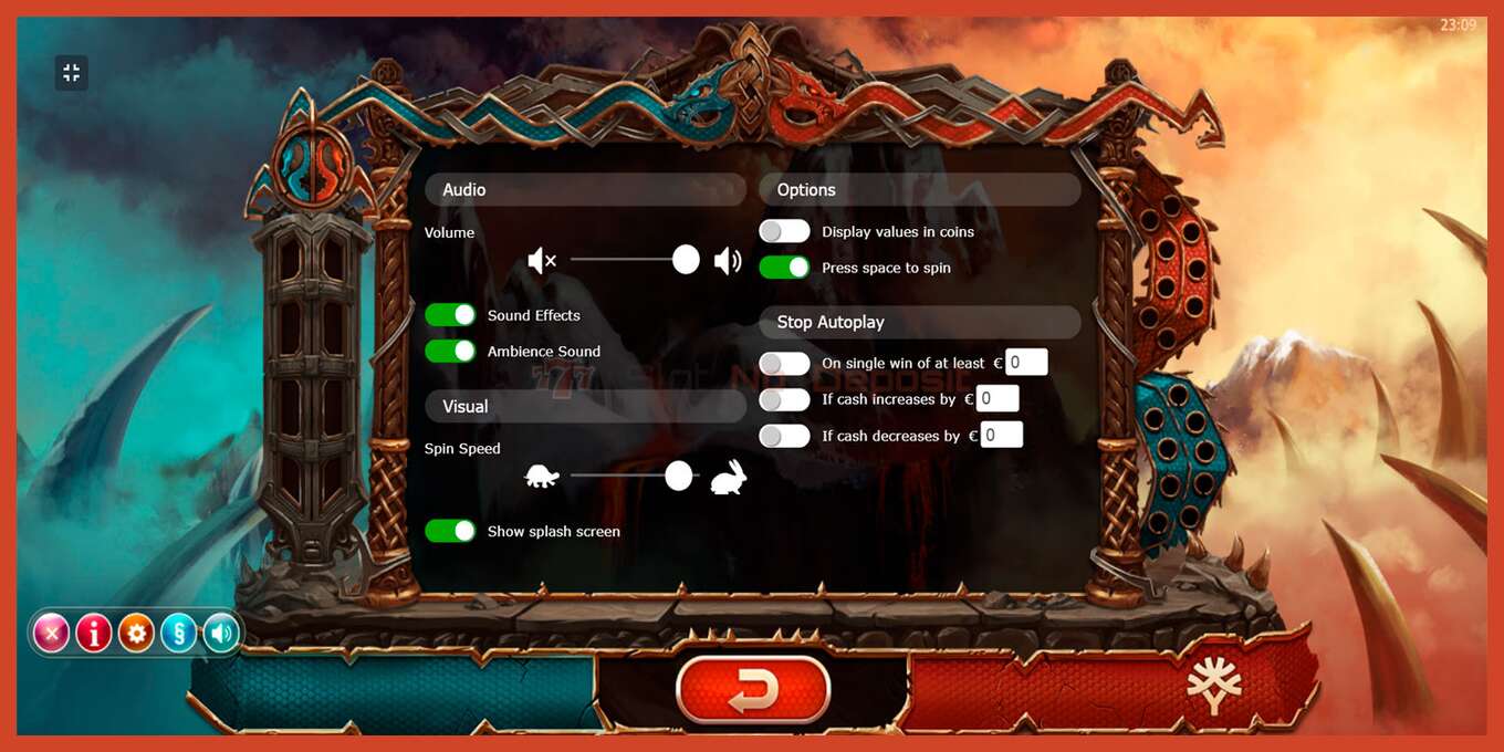 Slot screenshot: Double Dragons no deposit, number - 2