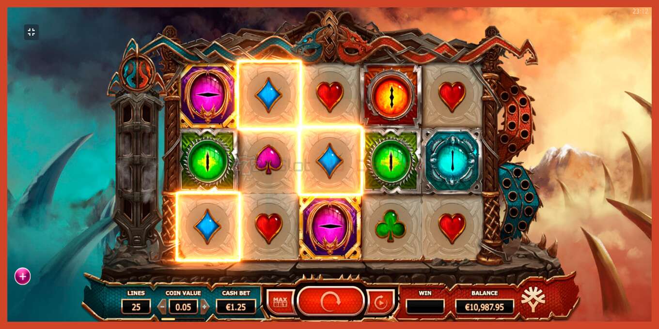 Tangkapan skrin slot: Double Dragons tiada deposit, nombor - 7