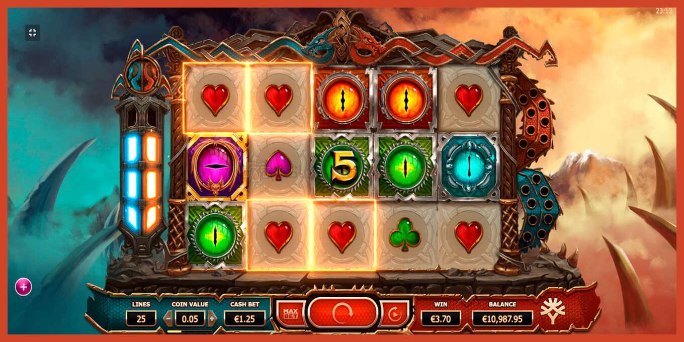 Tangkapan skrin slot: Double Dragons tiada deposit, nombor - 8