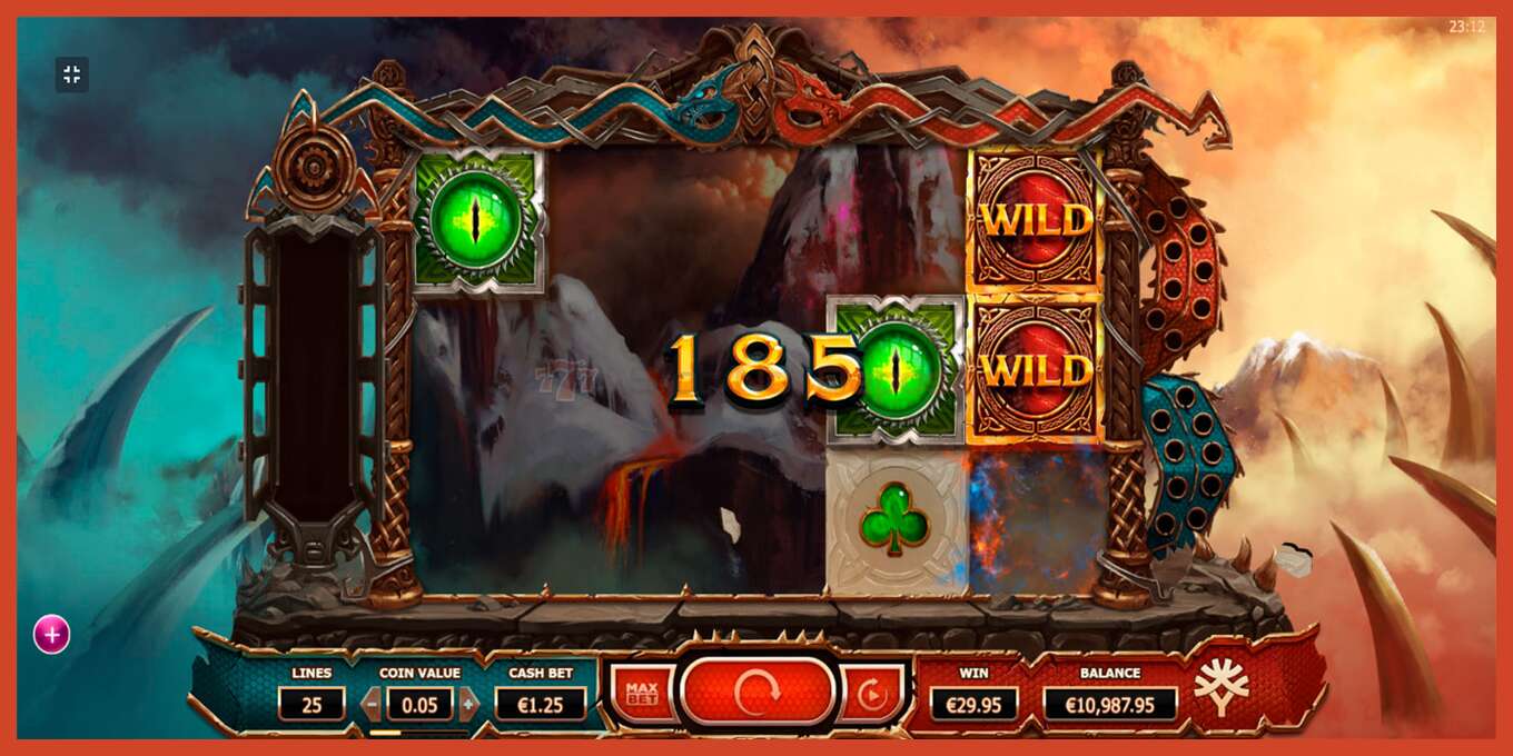 Tangkapan skrin slot: Double Dragons tiada deposit, nombor - 10