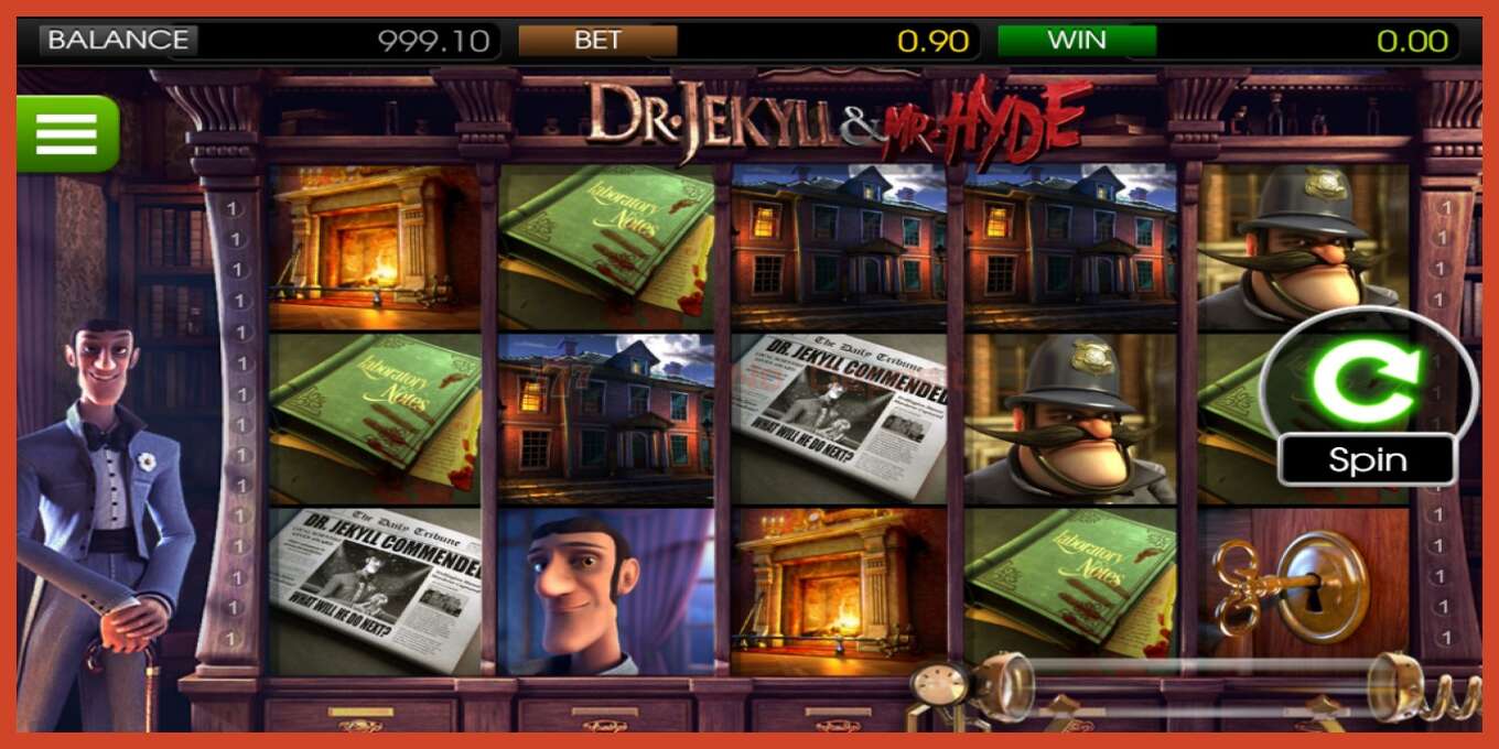 Slot screenshot: Dr. Jekyll & Mr. Hyde no deposit, number - 1