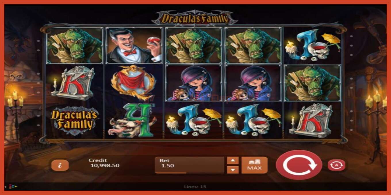 Slot screenshot: Dracula’s Family no deposit, number - 3