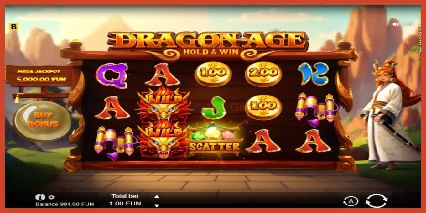 Tangkapan skrin slot: Dragon Age tiada deposit, nombor - 4