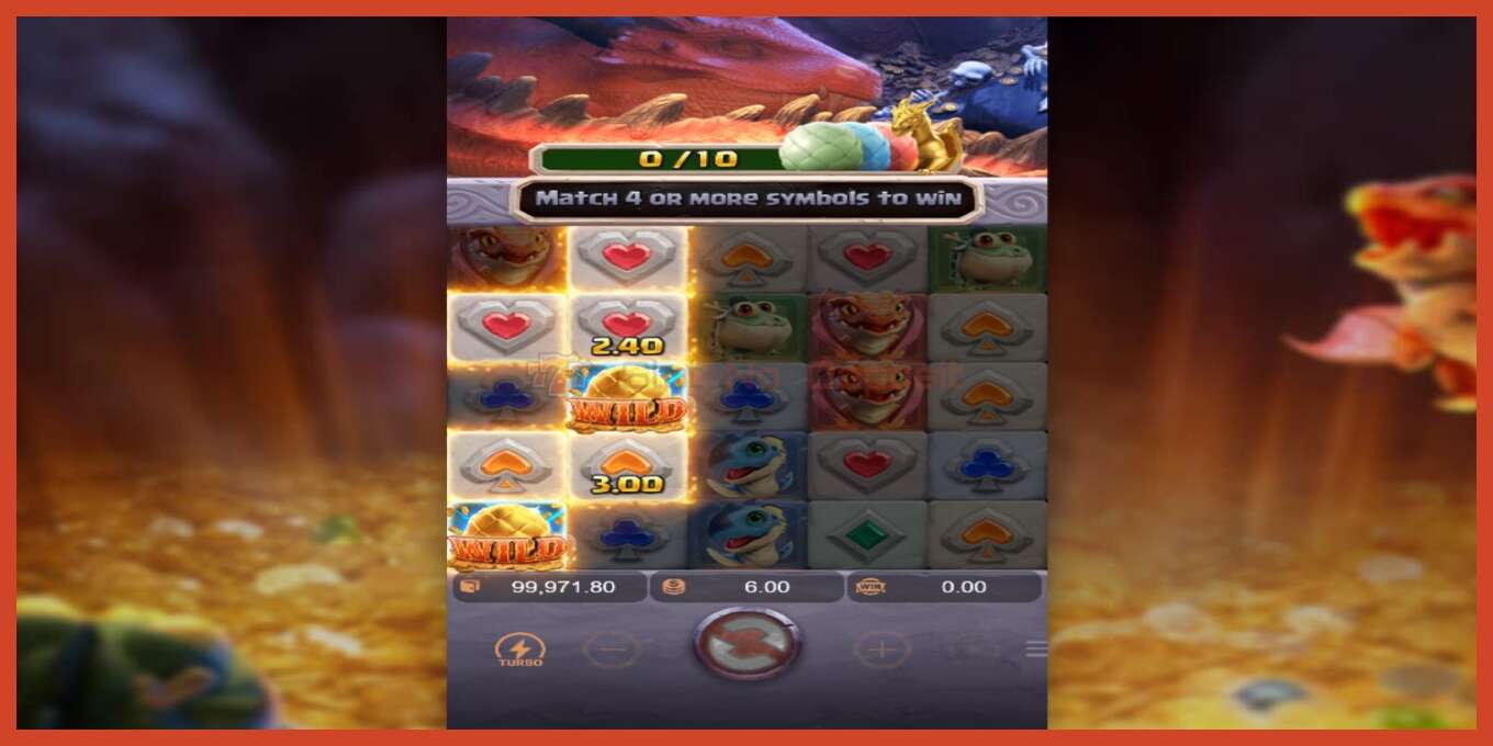 Slot screenshot: Dragon Hatch no deposit, number - 3