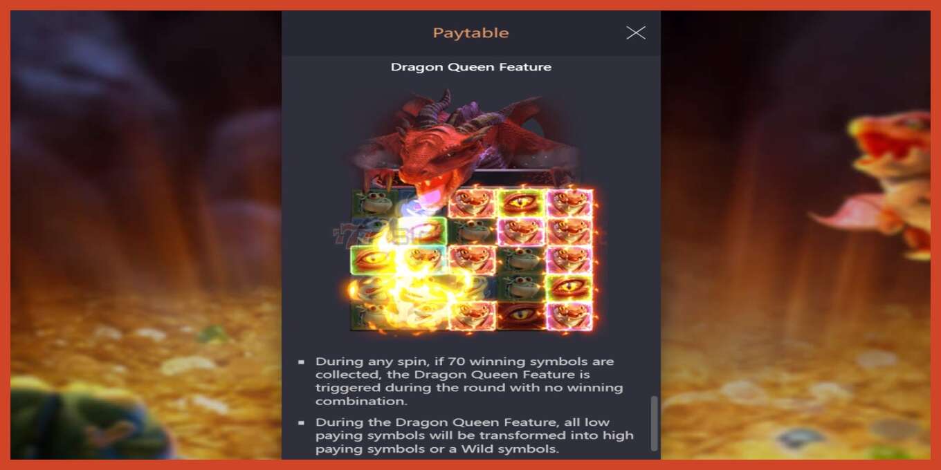 Slot screenshot: Dragon Hatch no deposit, number - 7