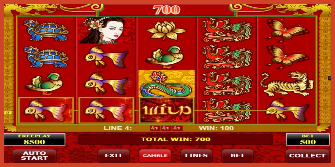 Slot screenshot: Dragons Pearl no deposit, number - 3