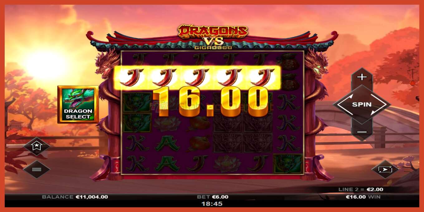 Slot screenshot: Dragons VS Gigablox bez depozita, broj - 2