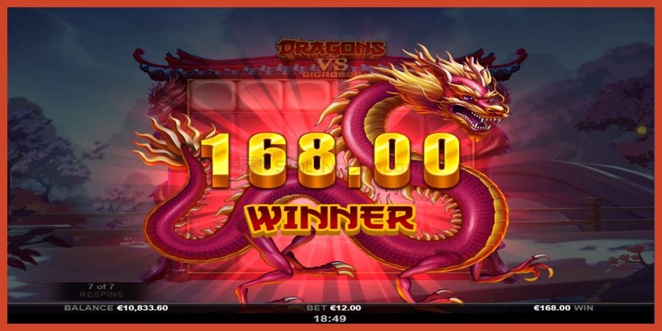 Slot screenshot: Dragons VS Gigablox bez depozita, broj - 4