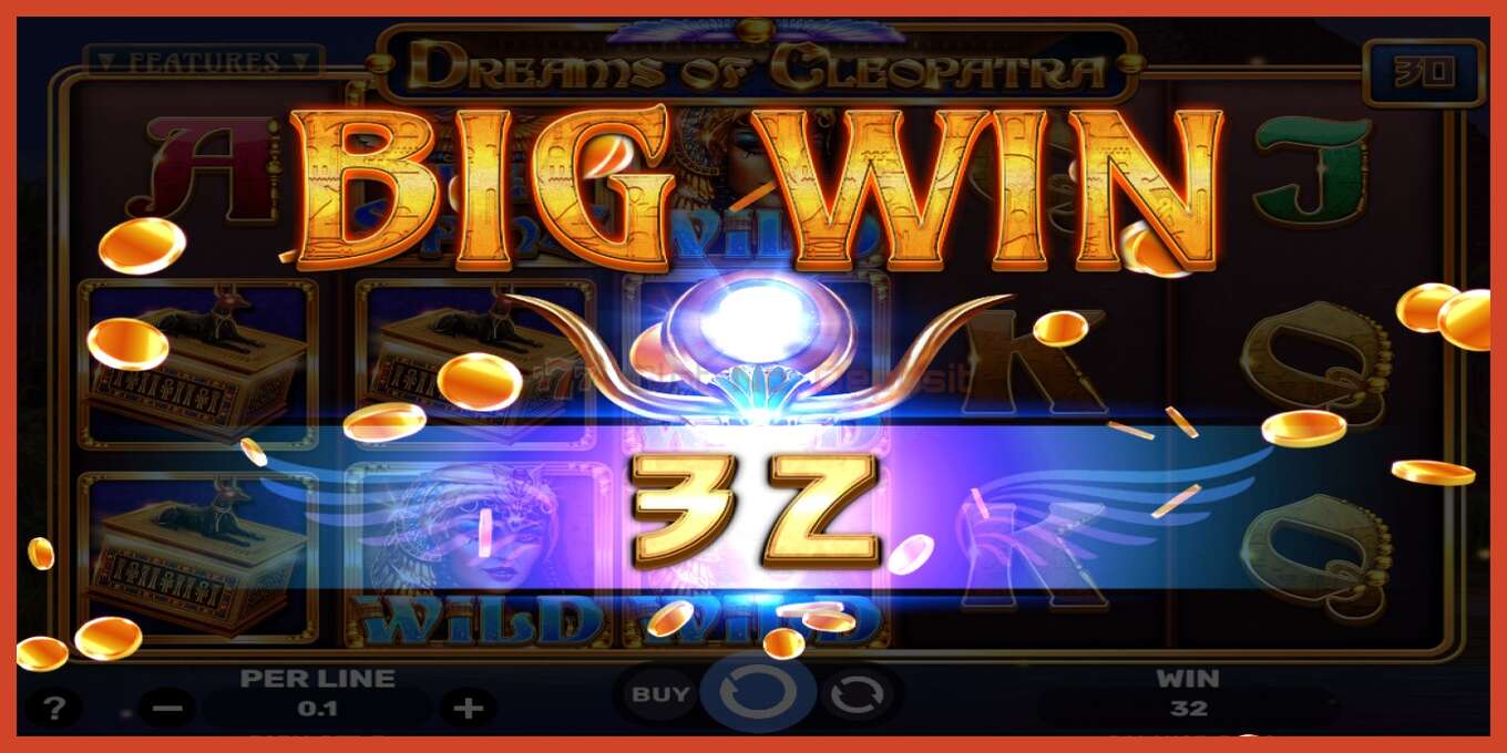 Slot-Screenshot: Dreams of Cleopatra keine anzahlung, nummer - 2