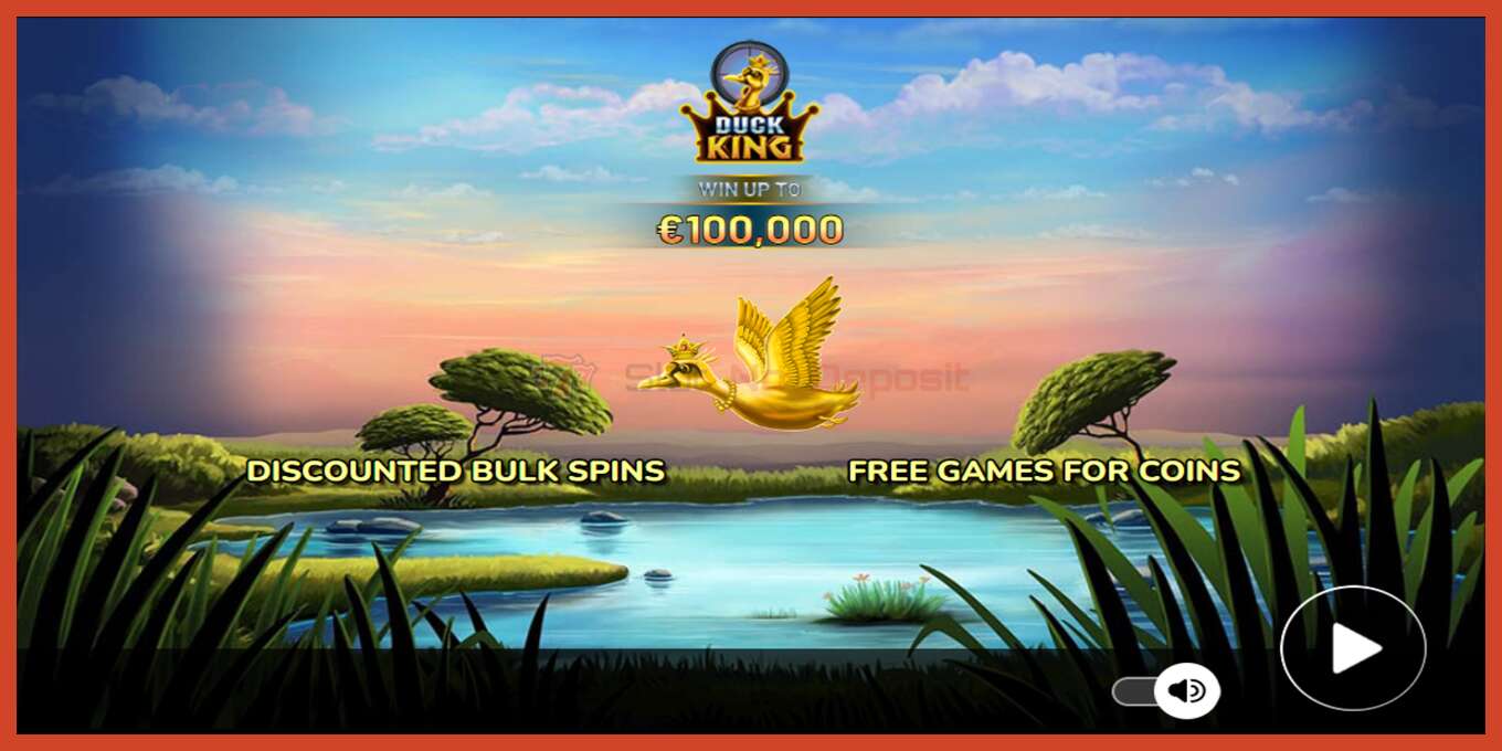 Slot skrinshoti: Duck King depozit yoq, raqam - 1