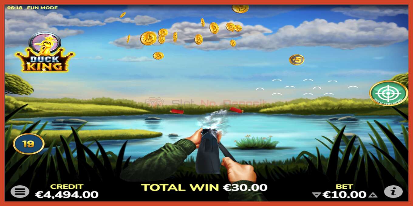 Slot skrinshoti: Duck King depozit yoq, raqam - 3