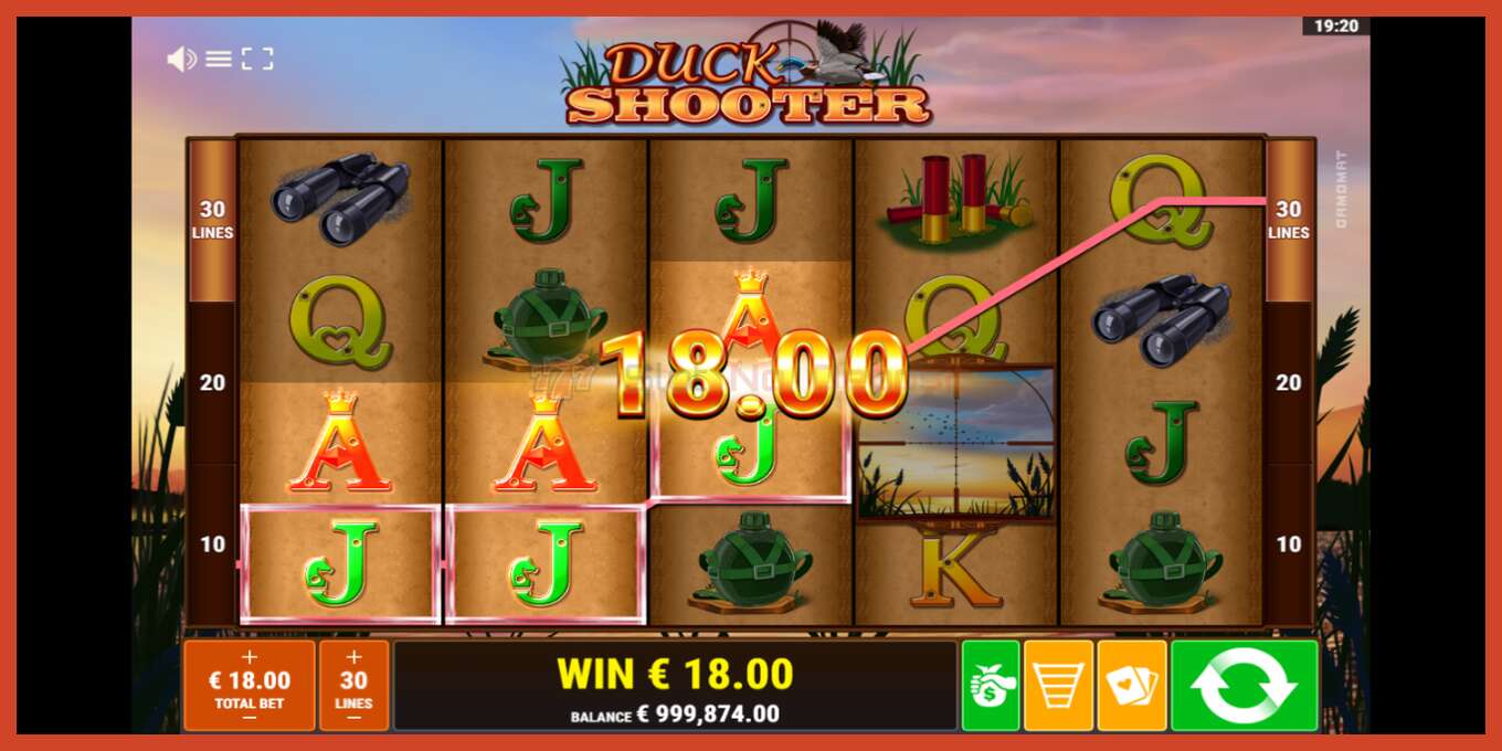 Slot screenshot: Duck Shooter no deposit, number - 2