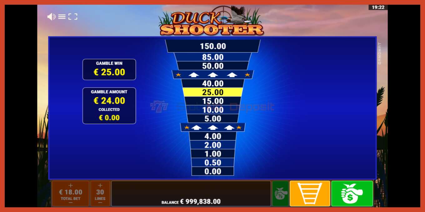 Slot screenshot: Duck Shooter no deposit, number - 4