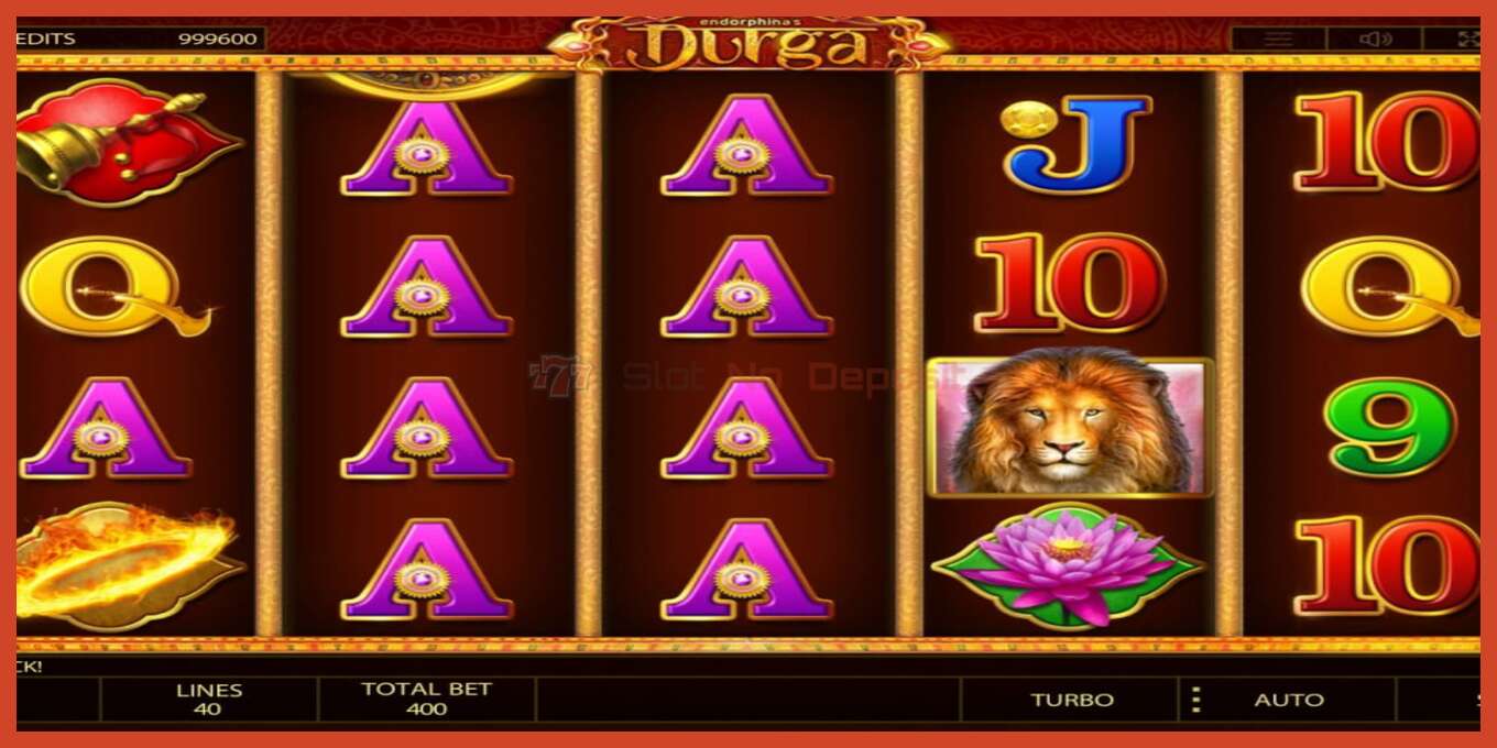 Slot screenshot: Durga no deposit, number - 1