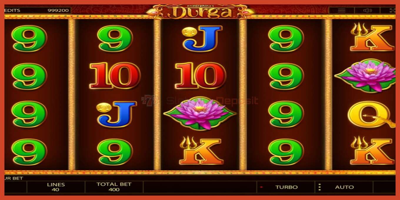 Slot screenshot: Durga no deposit, number - 2