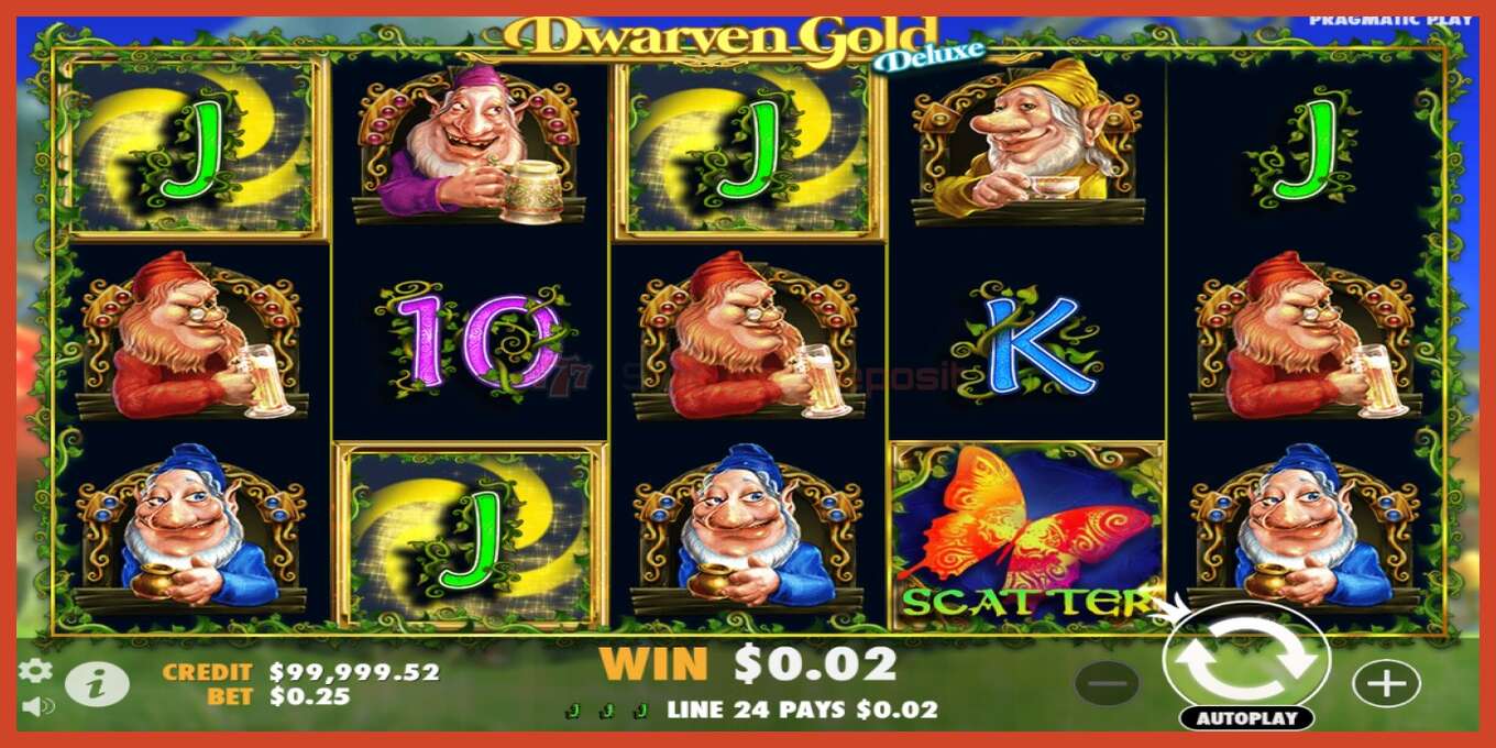 Slot screenshot: Dwarven Gold Deluxe no deposit, number - 2