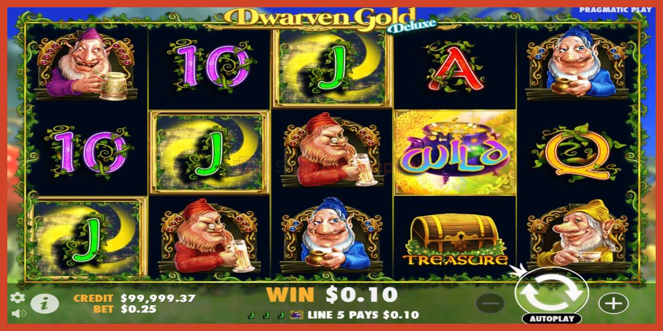 Slot screenshot: Dwarven Gold Deluxe no deposit, number - 3