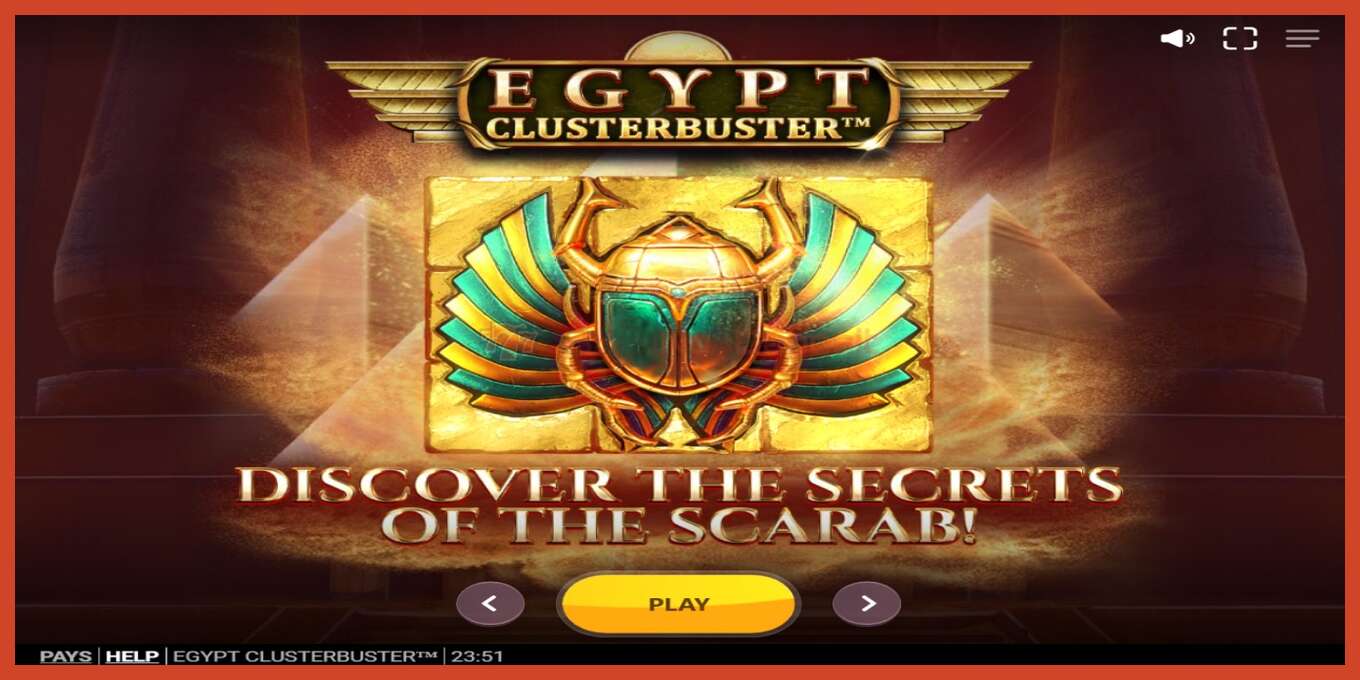 Lizdų ekrano kopija: Egypt Clusterbuster jokio užstato, numerį - 1